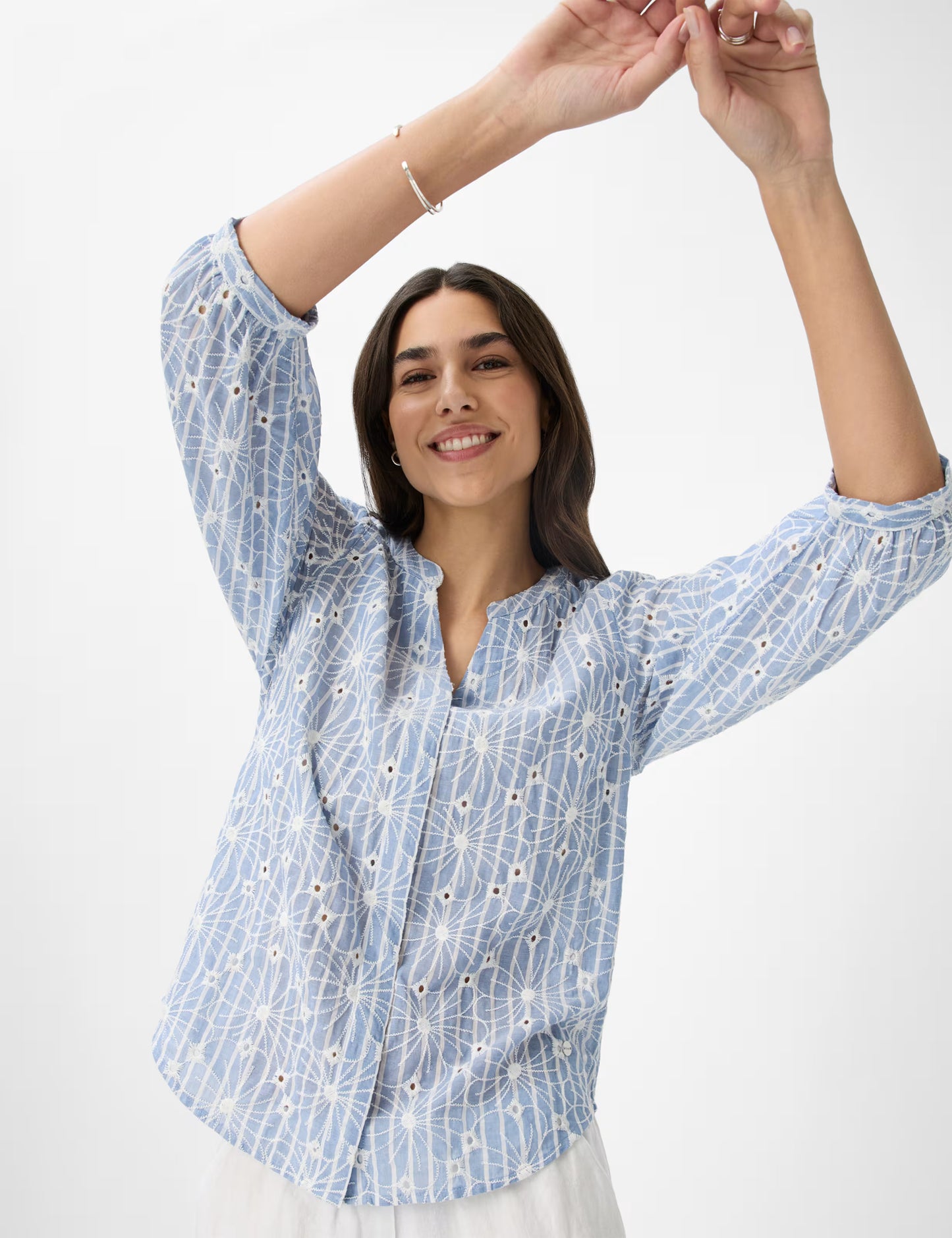 Batiste: Blouse Out of Pure Cotton