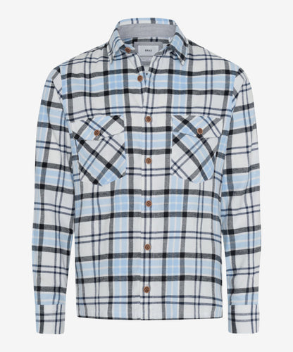 Shirt with Checkered Pattern