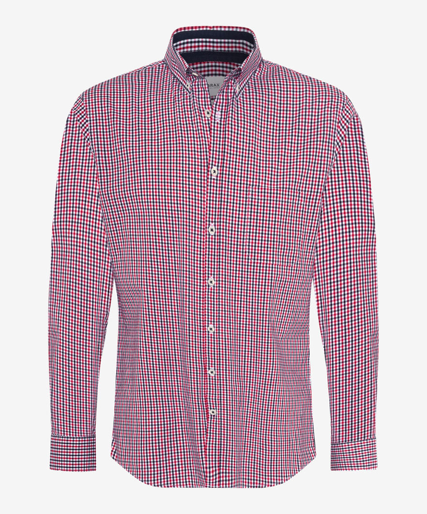 Hi-FLEX Shirt with Classic Cheque Pattern