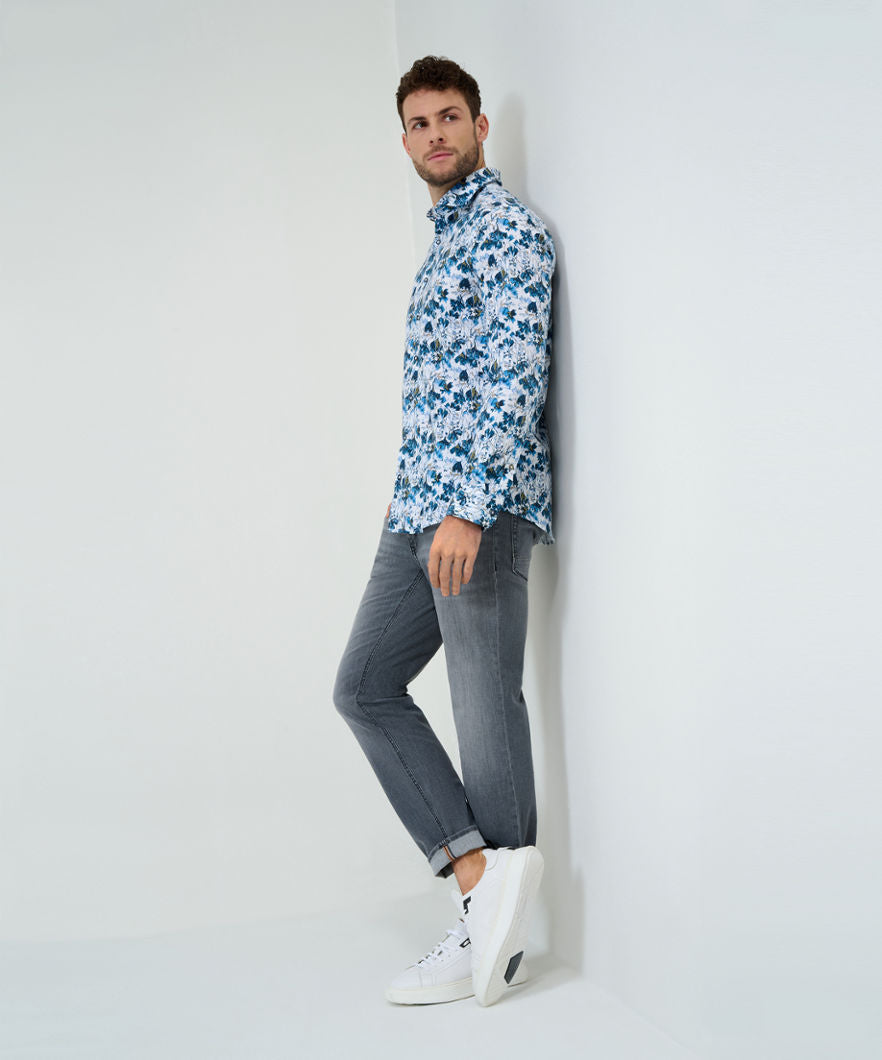 Mens Shirt with Fashionable Print