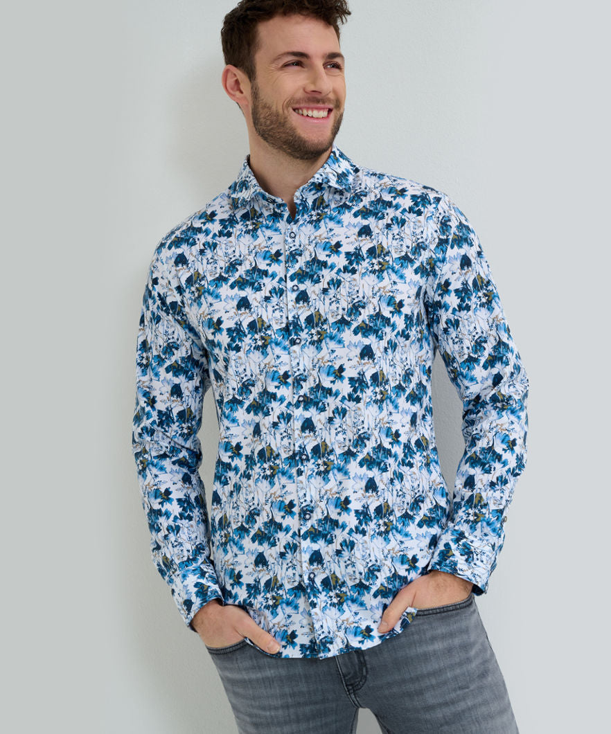 Mens Shirt with Fashionable Print