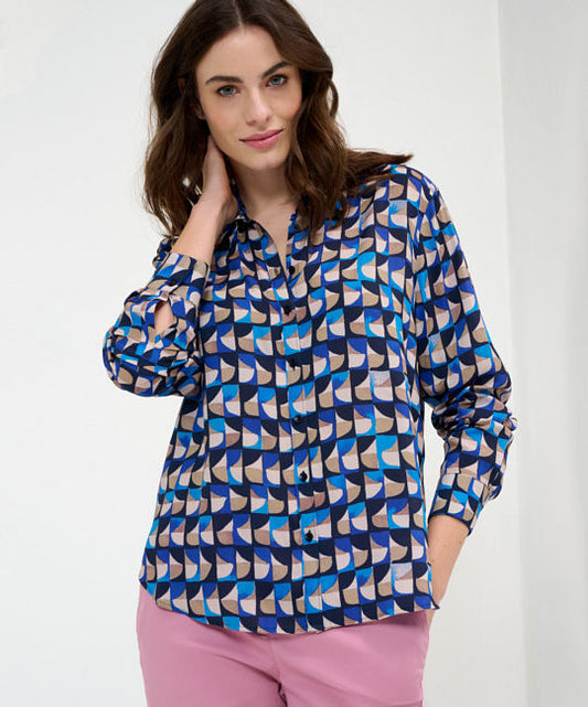 Blouse with A Stylish Print