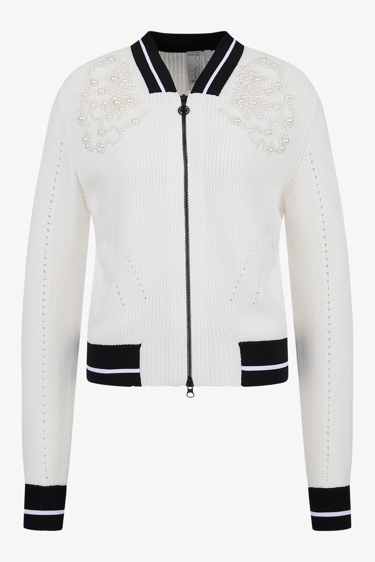 Cardigan with College Collar