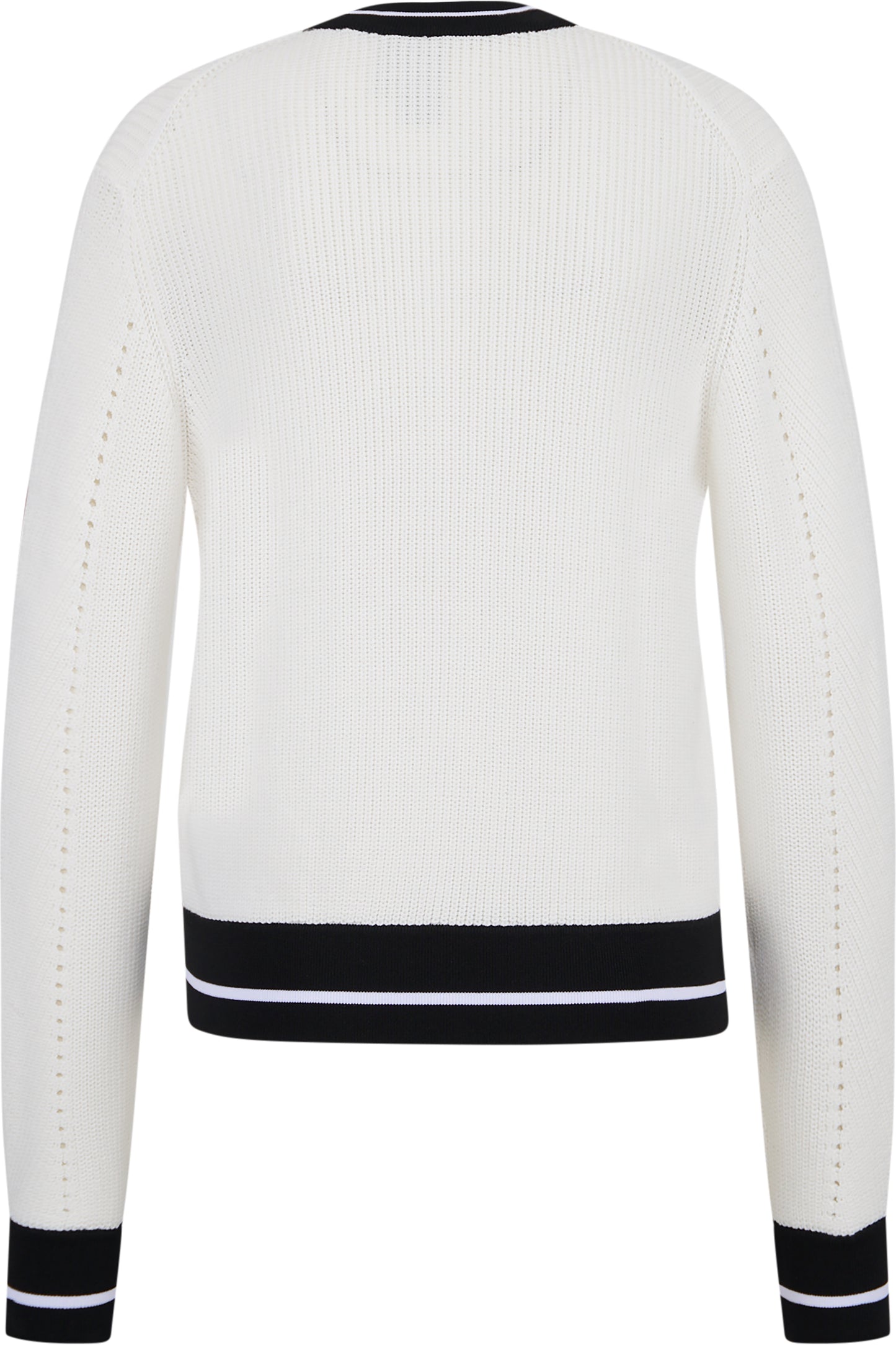 Cardigan with College Collar