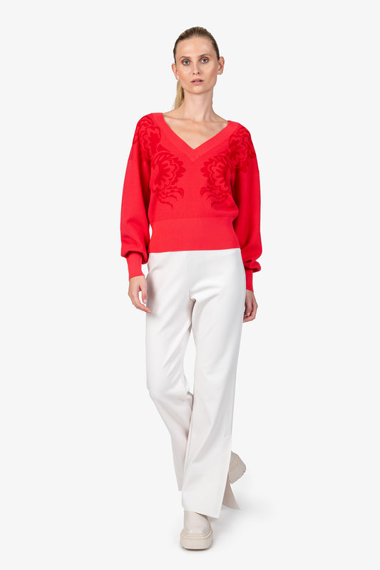 V-neck Pullover