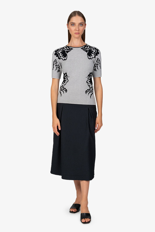 Short-sleeved Round-neck Shirt