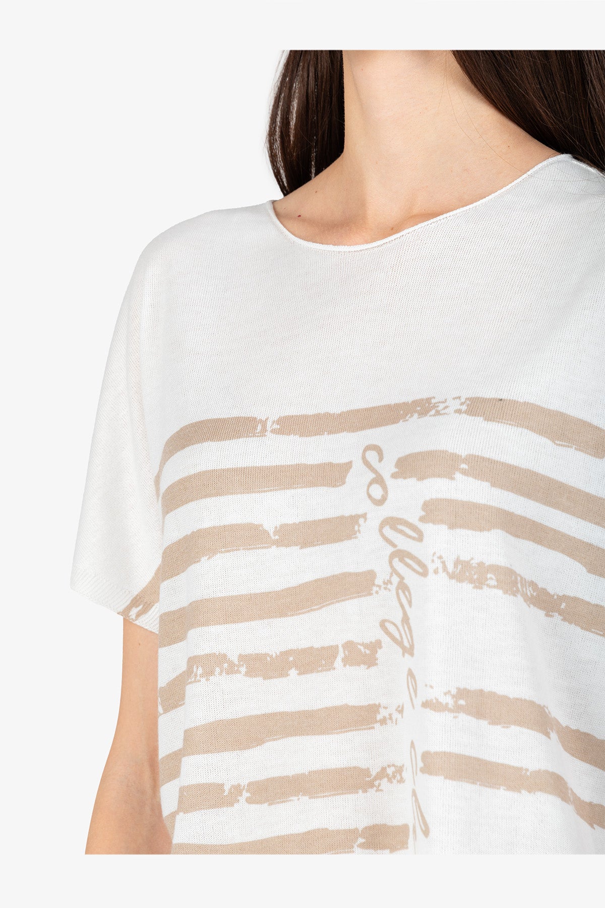 Knitted Round-neck Shirt