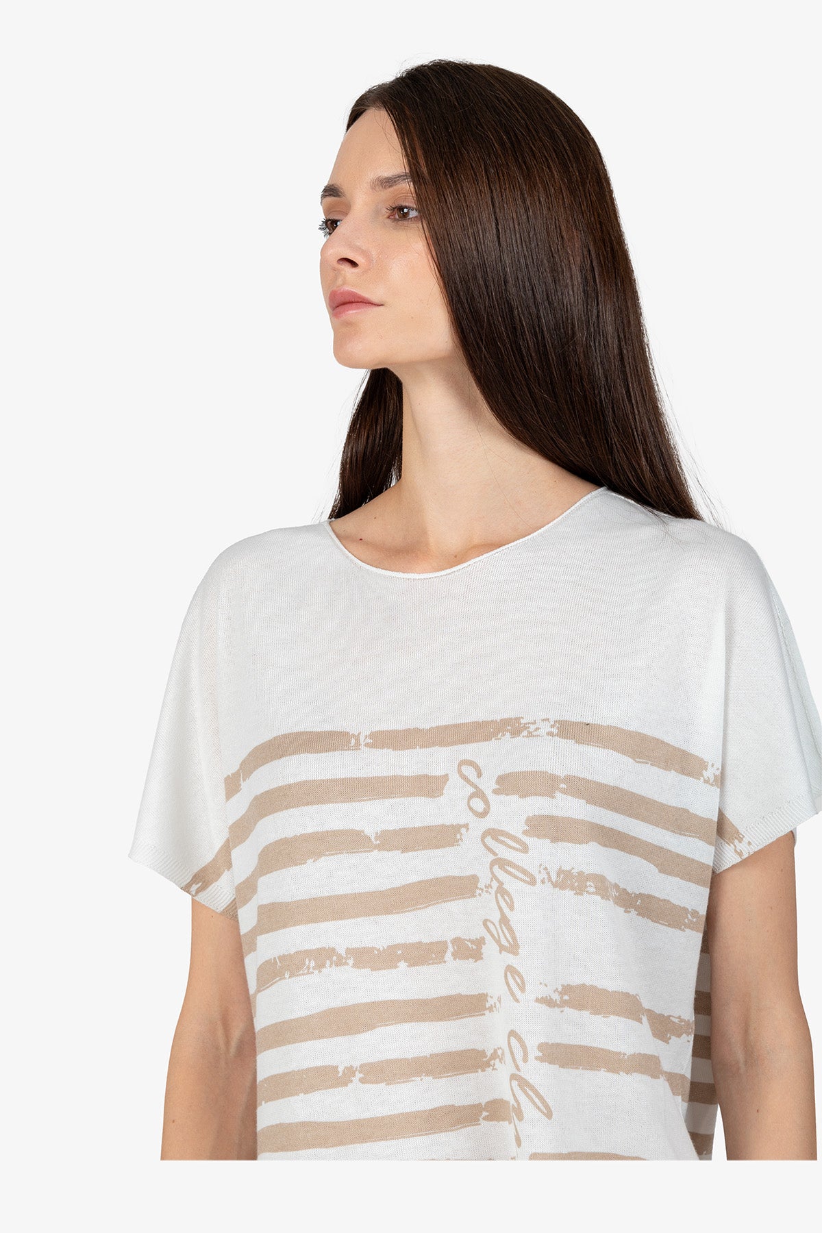 Knitted Round-neck Shirt