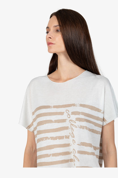 Knitted Round-neck Shirt