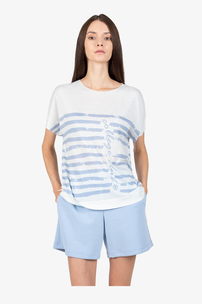 Knitted Round-neck Shirt