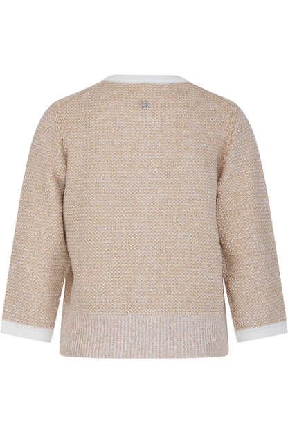Cardigan with Stand-up Collar