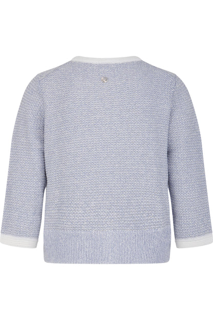 Cardigan with Stand-up Collar