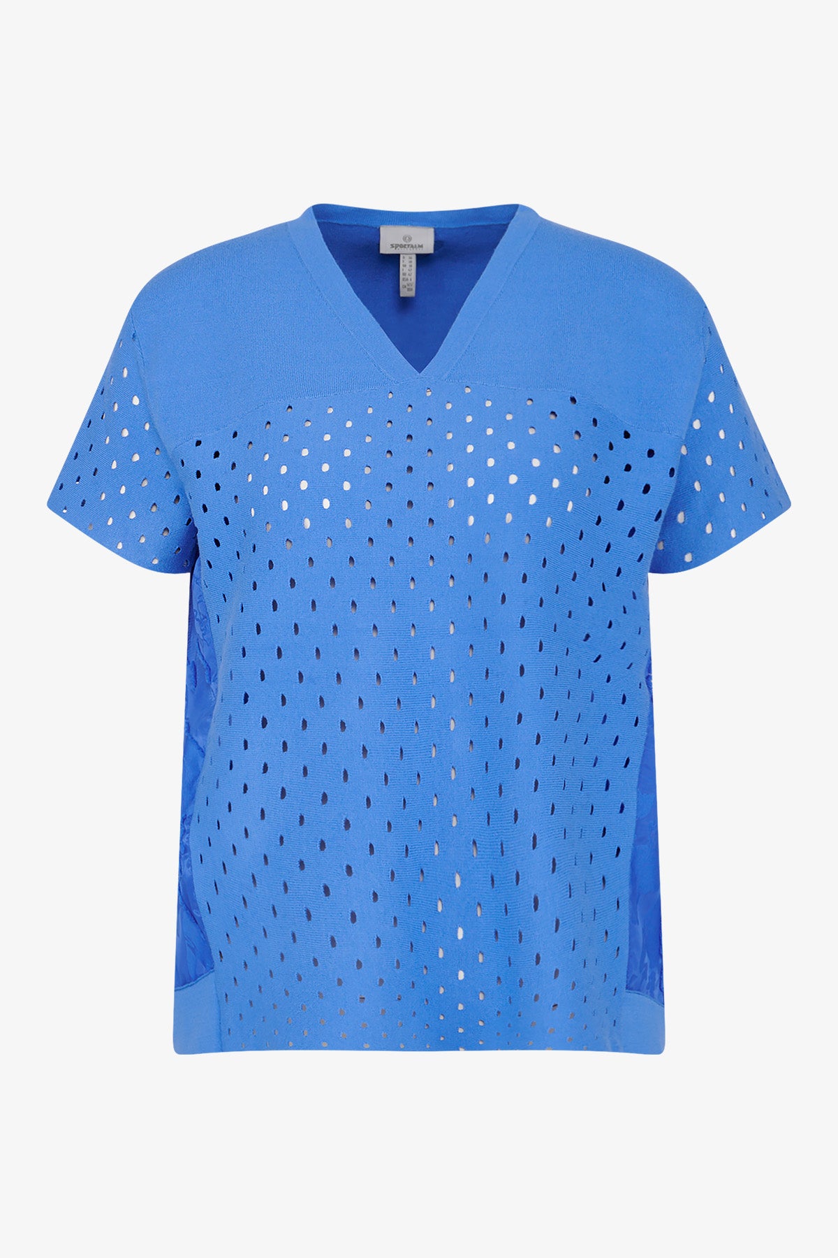 V-neck Jumper with Short Sleeves