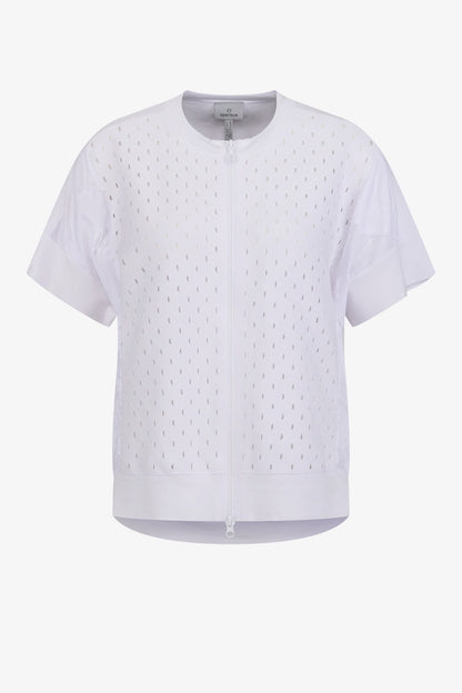 Jacket with Round Neck