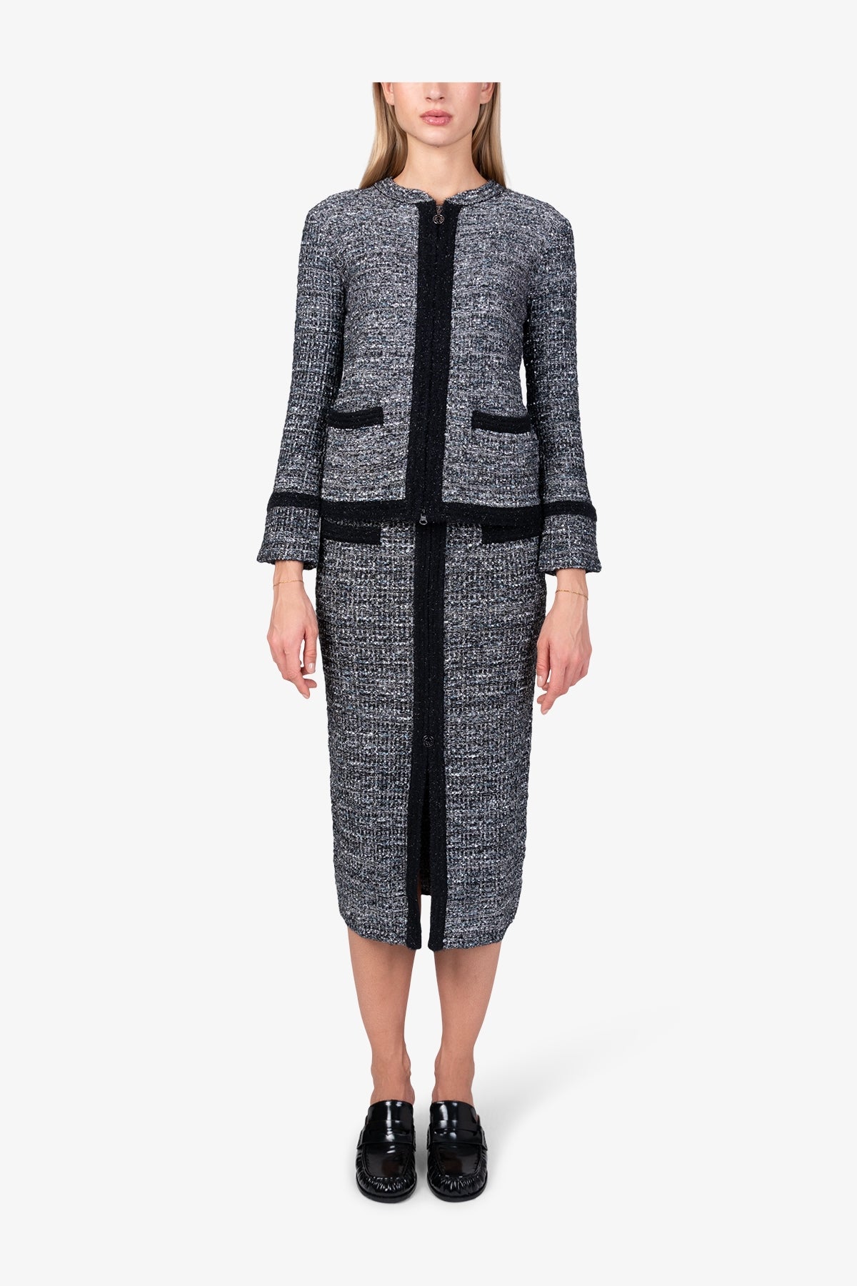 Cardigan Made in High-quality Material Mix
