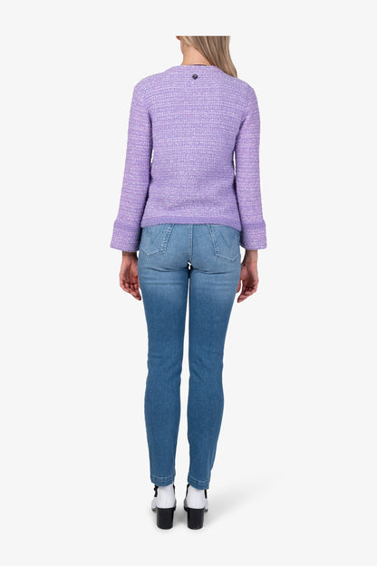 Cardigan Made in High-quality Material Mix