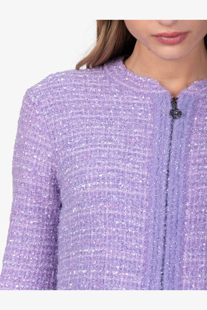 Cardigan Made in High-quality Material Mix