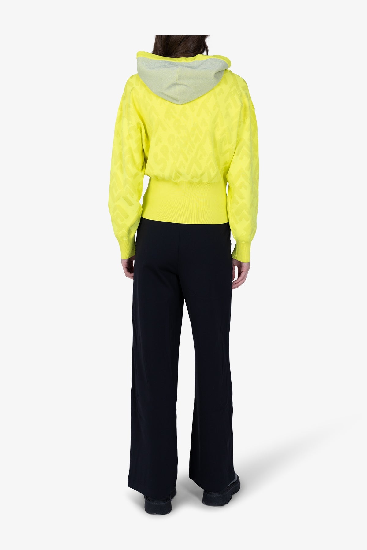 Hoody with Mountain Motif Graphic