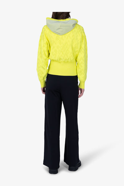 Hoody with Mountain Motif Graphic