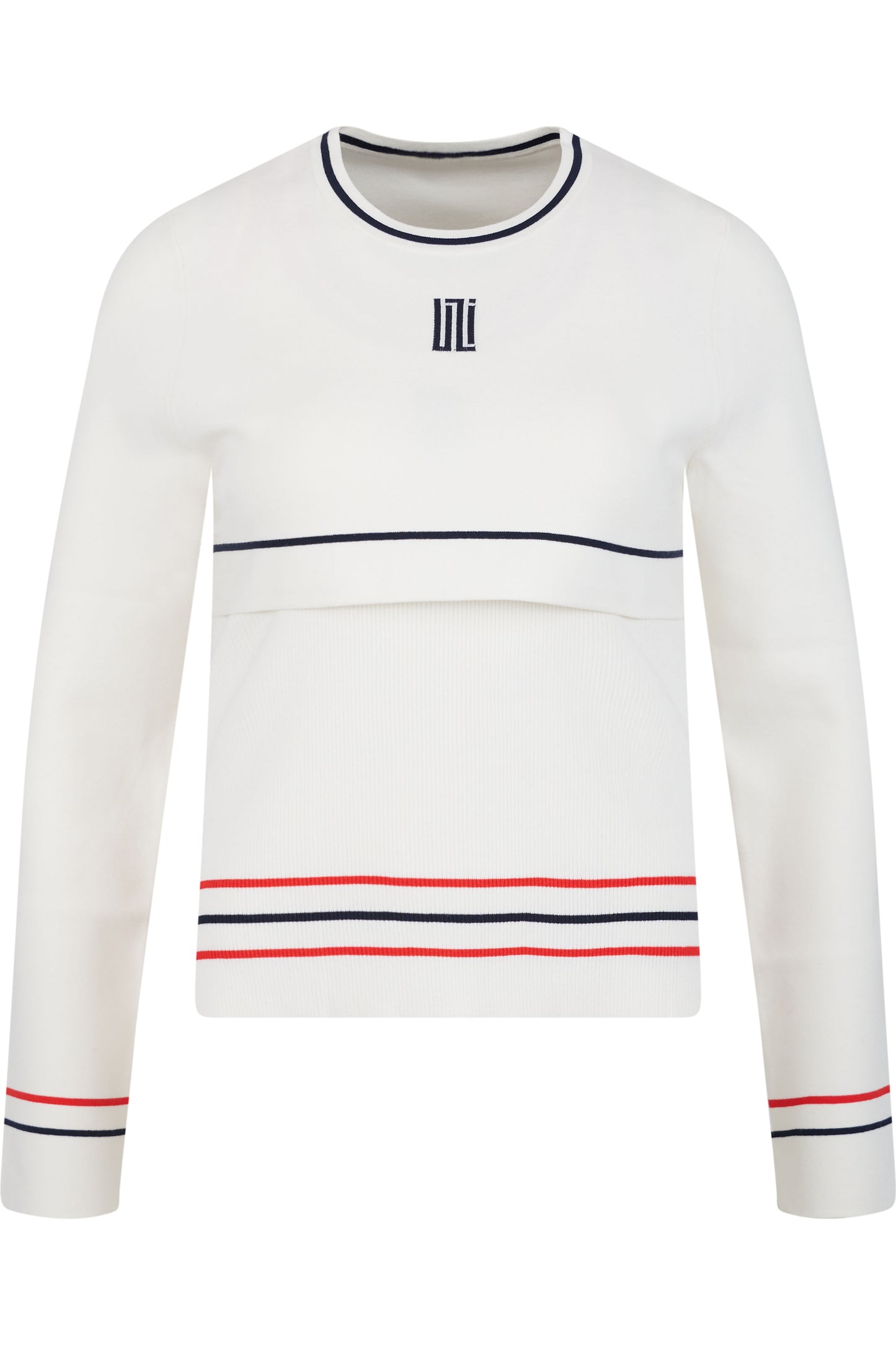 Two-piece Top with Contrast Detail