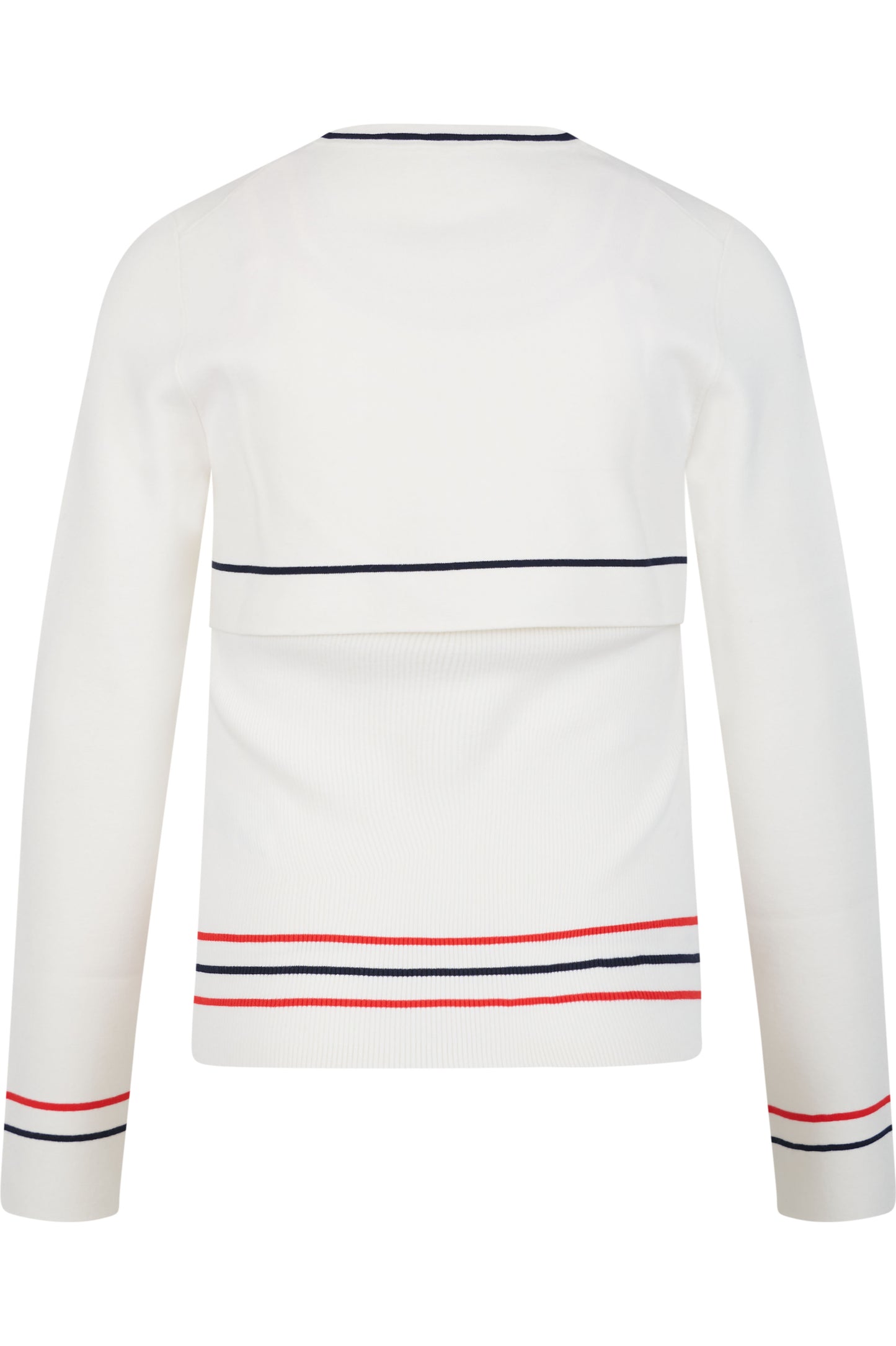 Two-piece Top with Contrast Detail