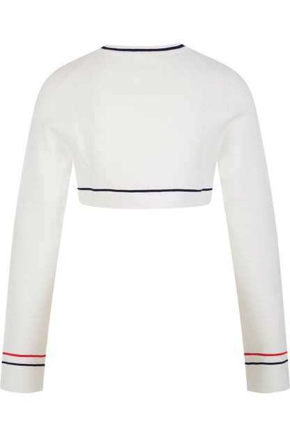 Two-piece Top with Contrast Detail