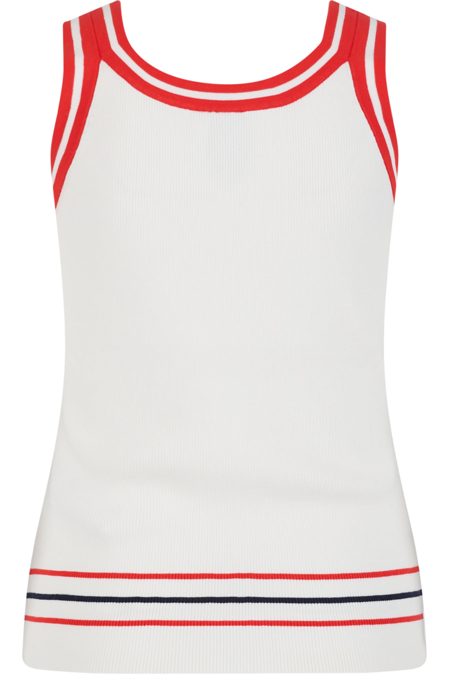 Two-piece Top with Contrast Detail
