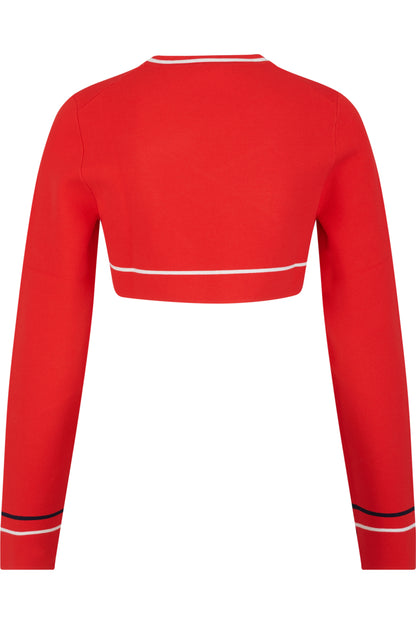 Two-piece Top with Contrast Detail