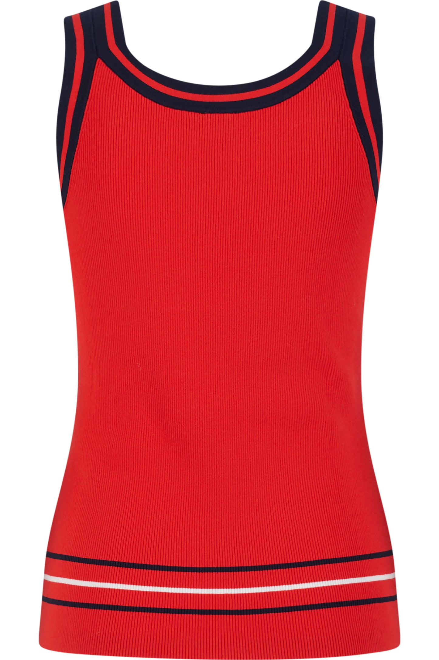 Two-piece Top with Contrast Detail