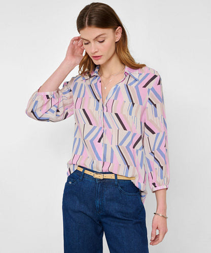 Modern Blouse with Striking Print