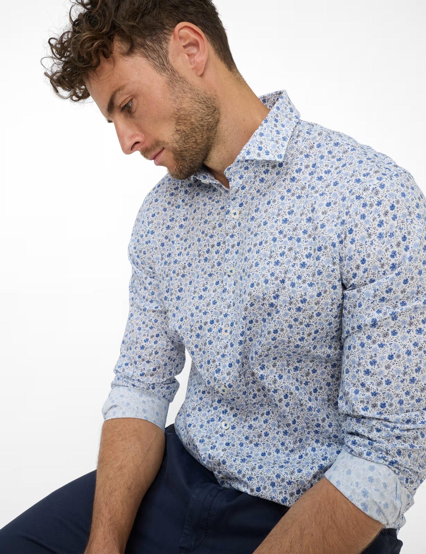 Hi-Flex: Shirt in Cotton Blend