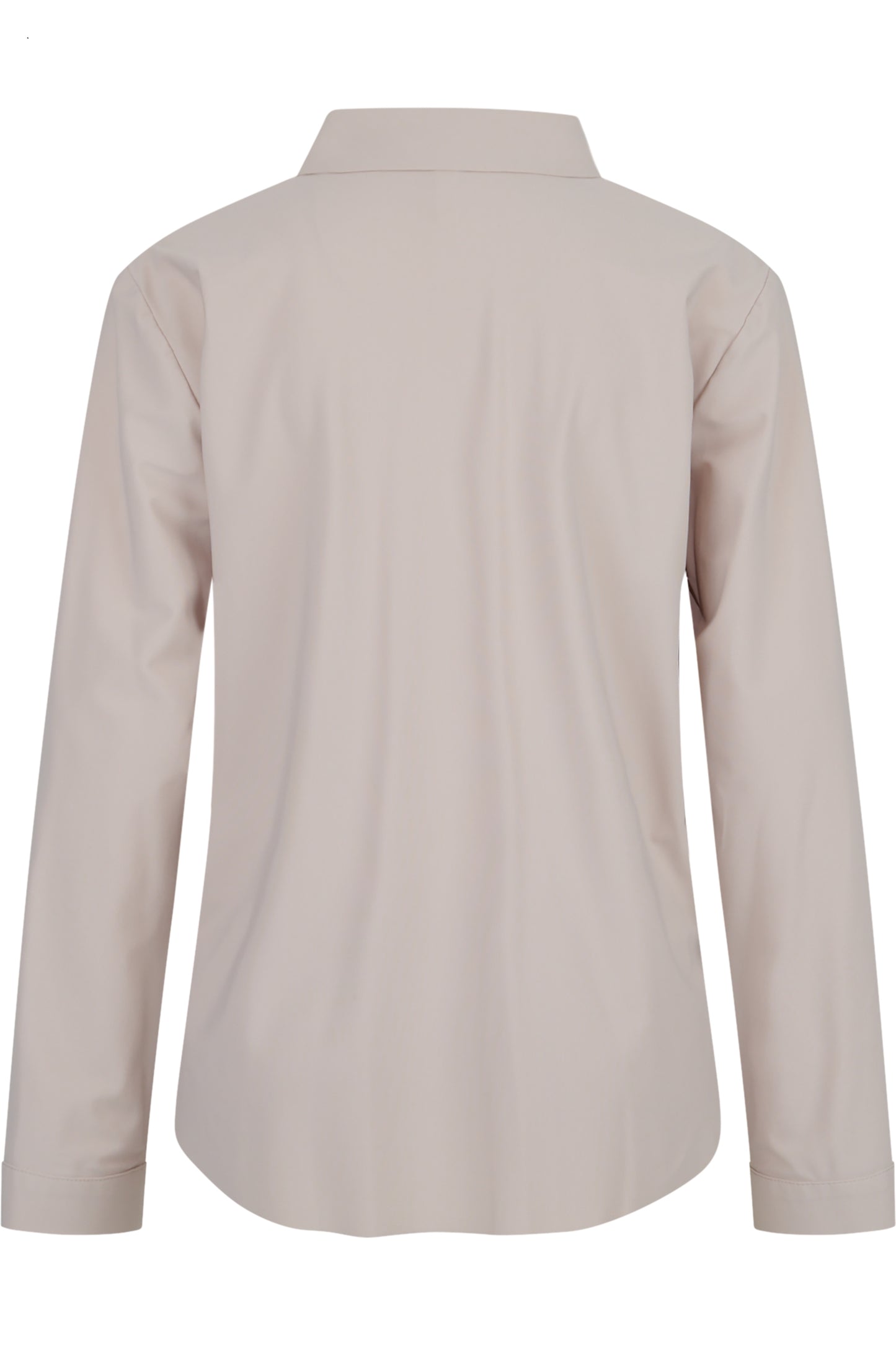 Slip-on Blouse with Shirt Collar