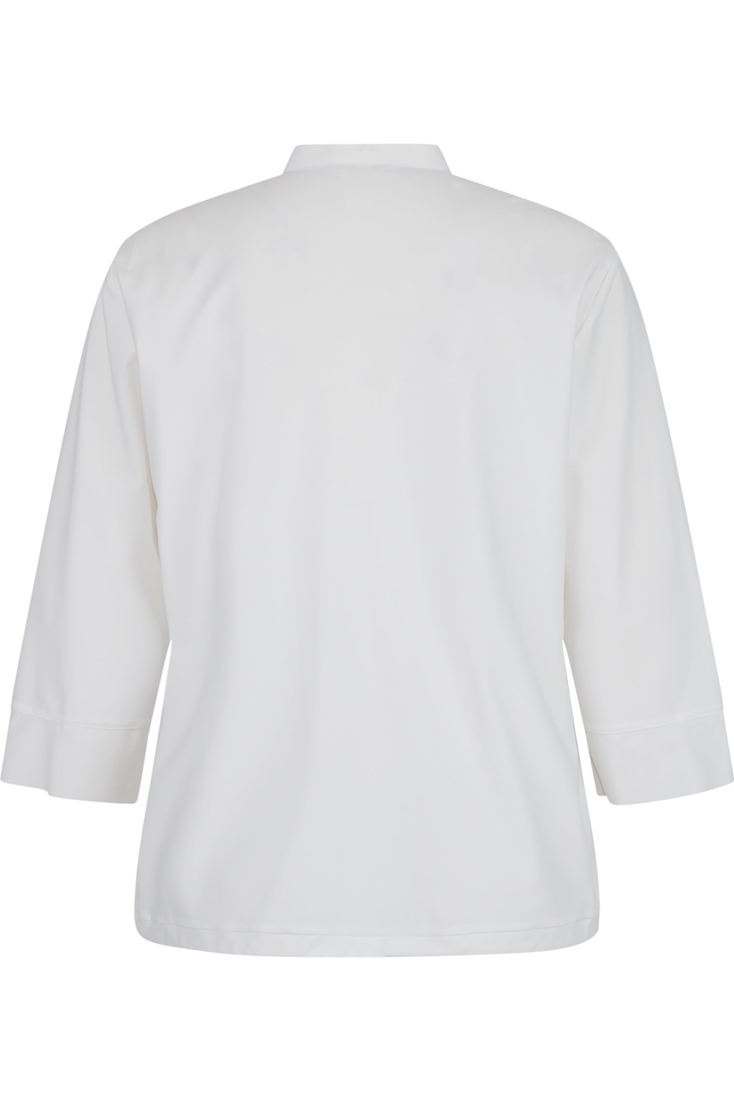 Slip-on Blouse with 3/4 Sleeves