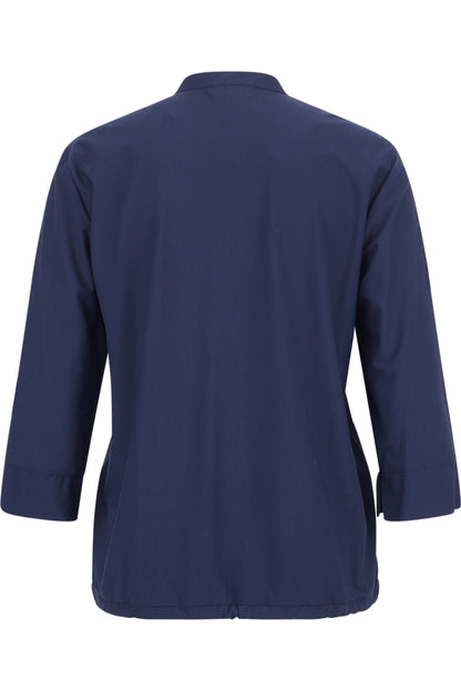 Slip-on Blouse with 3/4 Sleeves