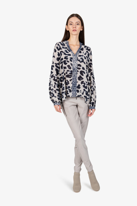 V-neck Blouse