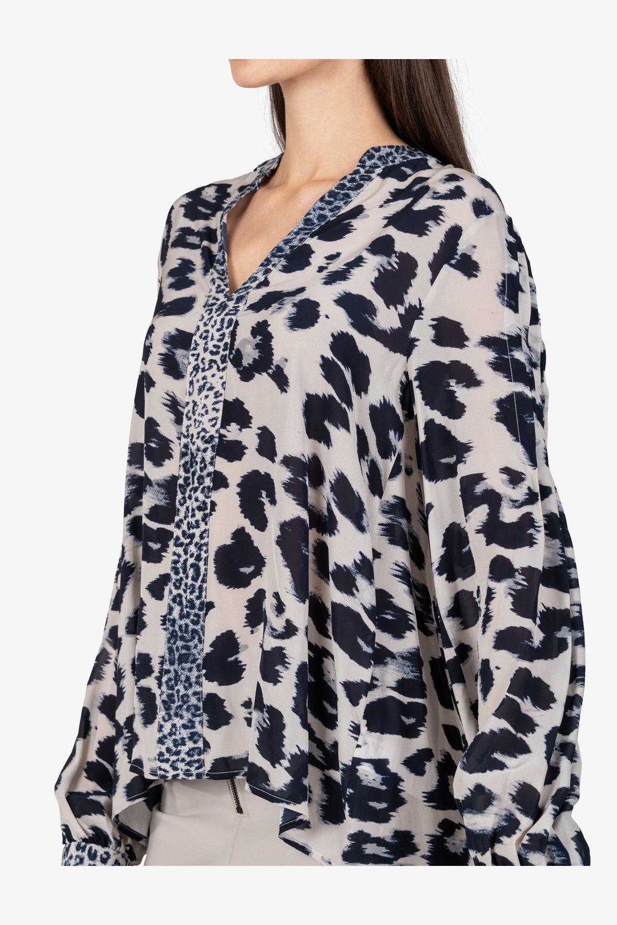 V-neck Blouse