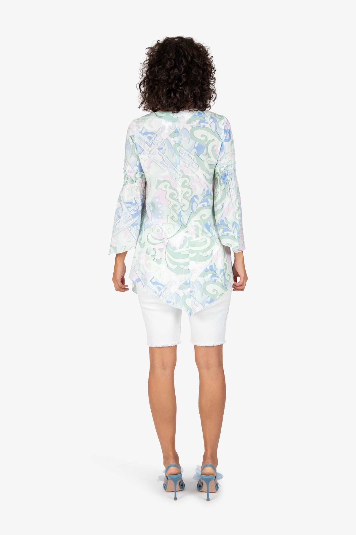 Tunic with V-neck