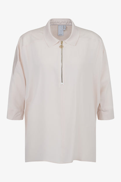 Blouse with Batwing Sleeves