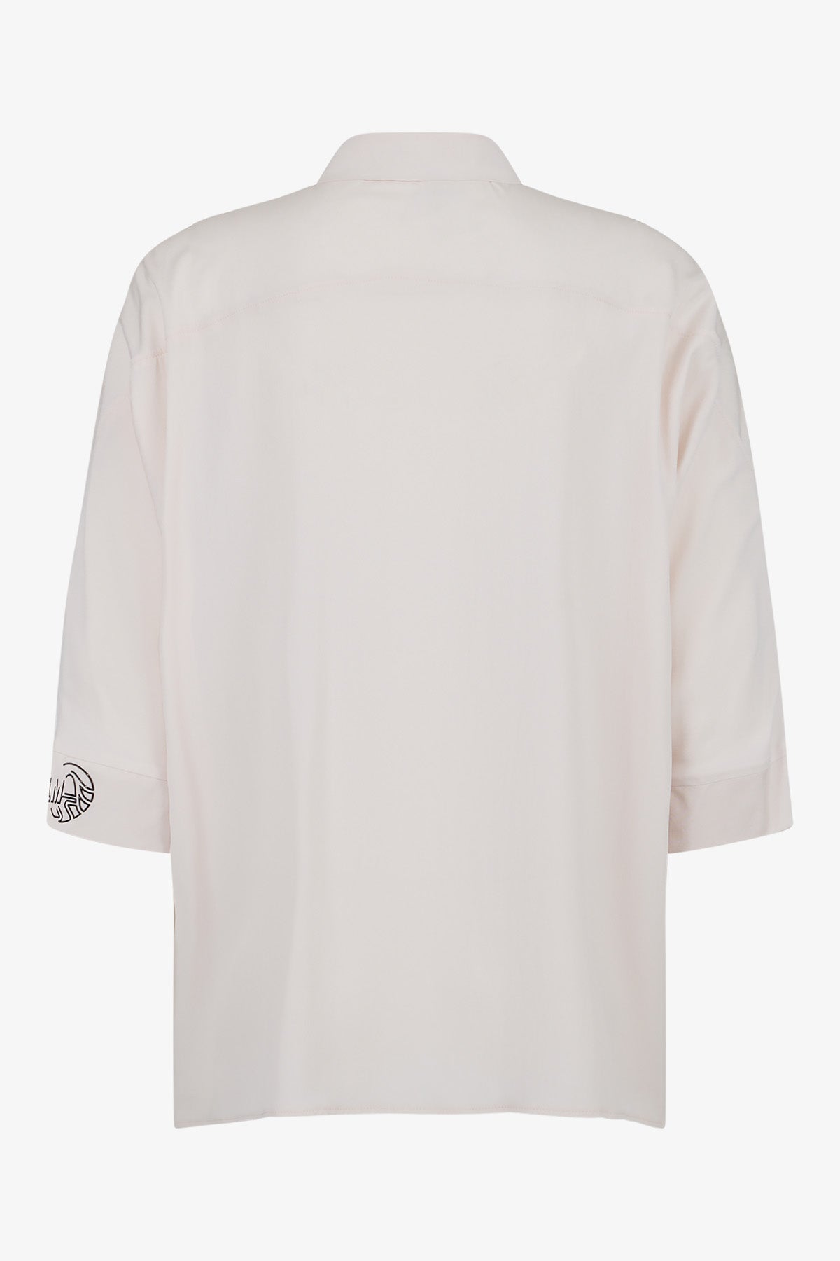 Blouse with Batwing Sleeves