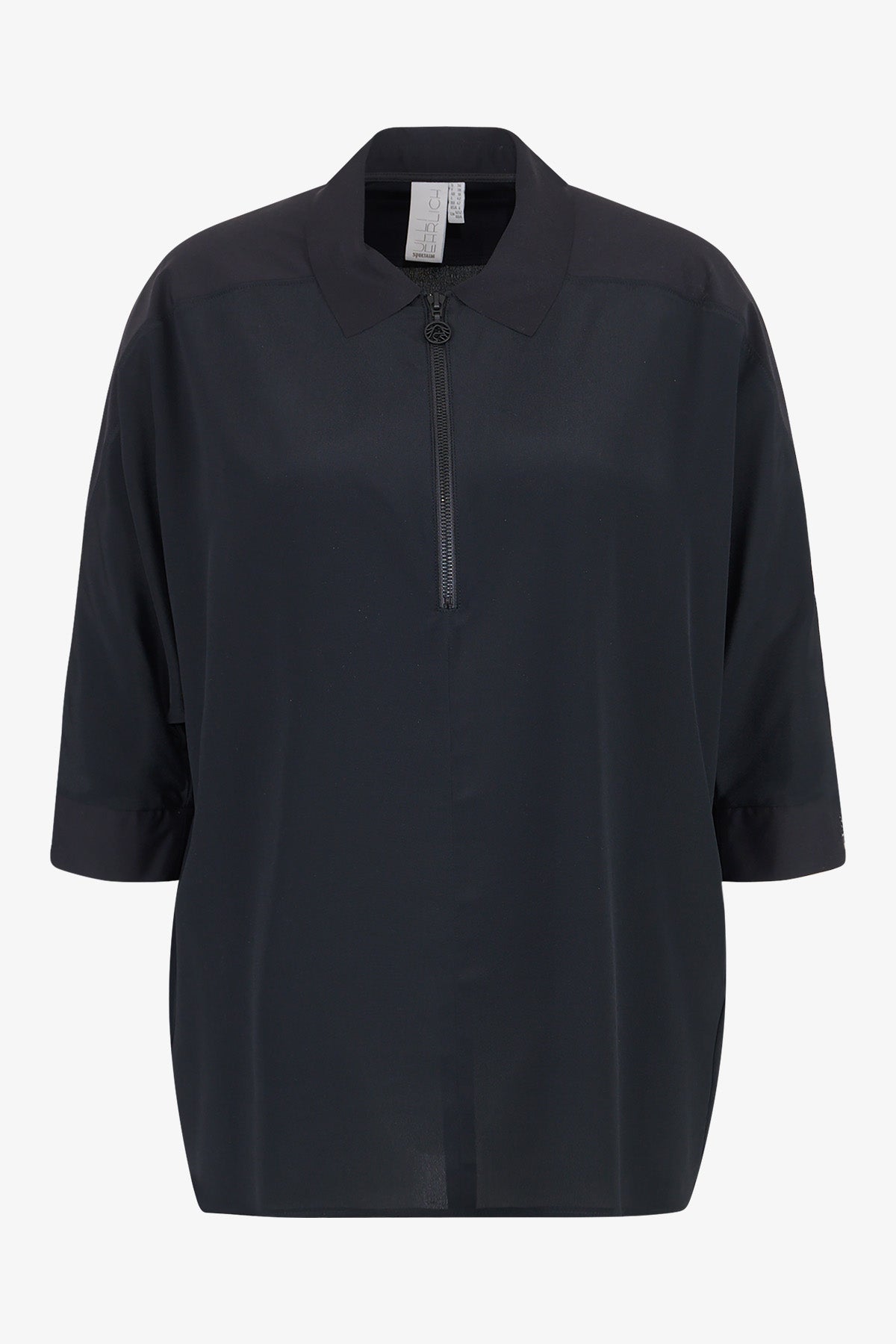 Blouse with Batwing Sleeves