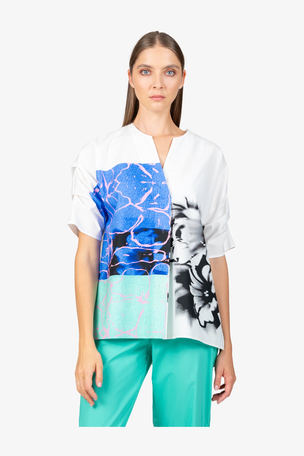 V-neck Blouse