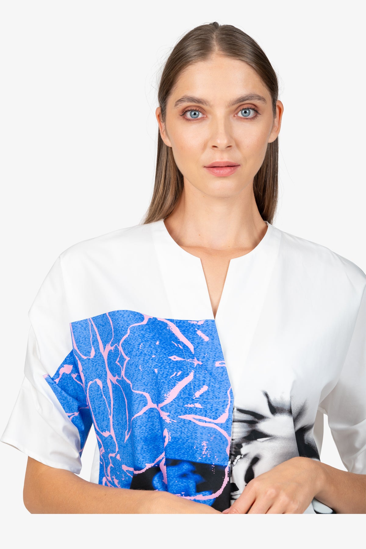 V-neck Blouse