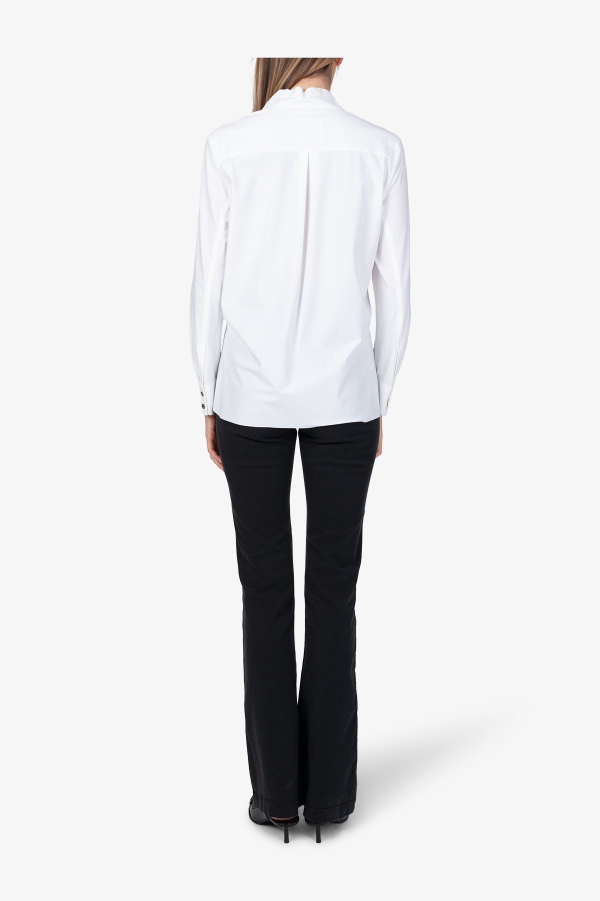 Slip-on Blouse in High-quality Jersey Fabric