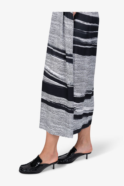 Maxi Dress in Flowing Blouse Fabric