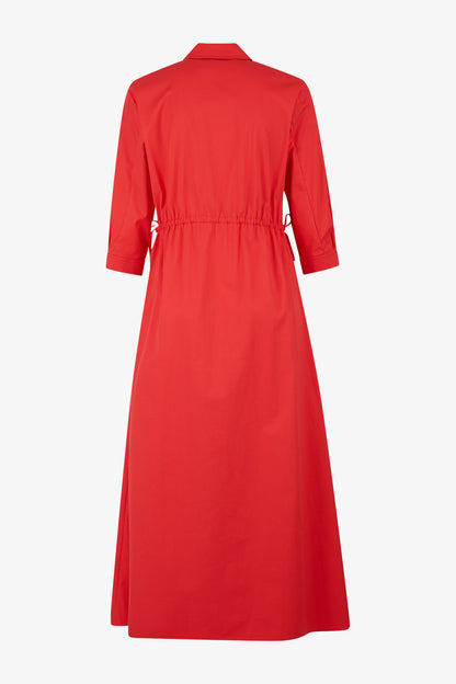 Summery Dress with a Wide Hem