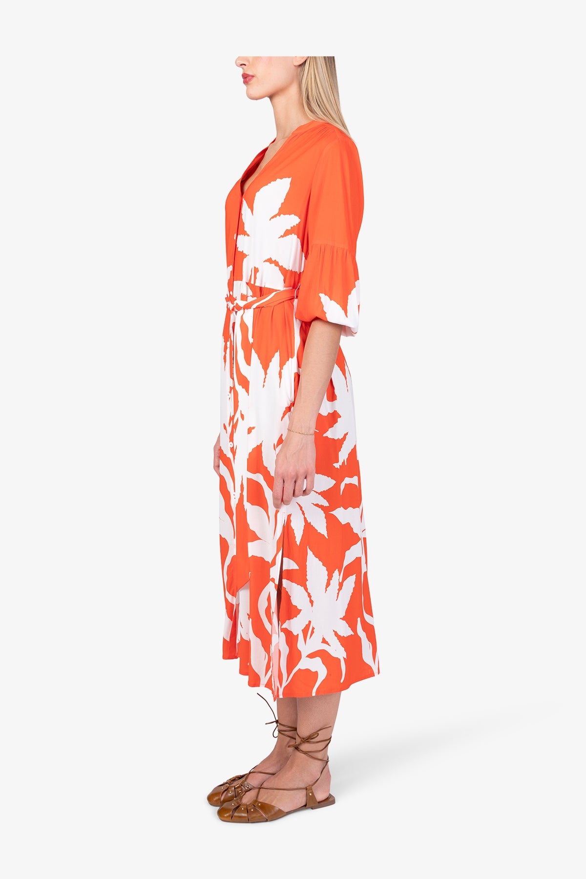 Maxi Dress with Fine Viscose