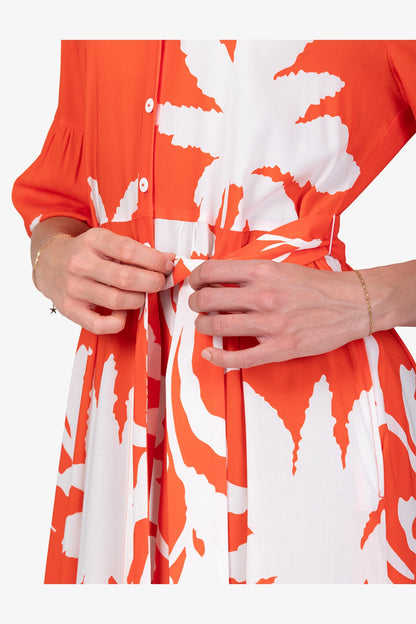 Maxi Dress with Fine Viscose