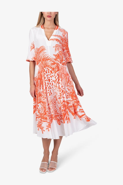 Maxi Dress Made from Fine Viscose