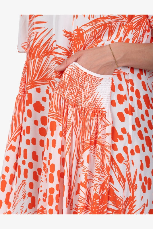 Maxi Dress Made from Fine Viscose