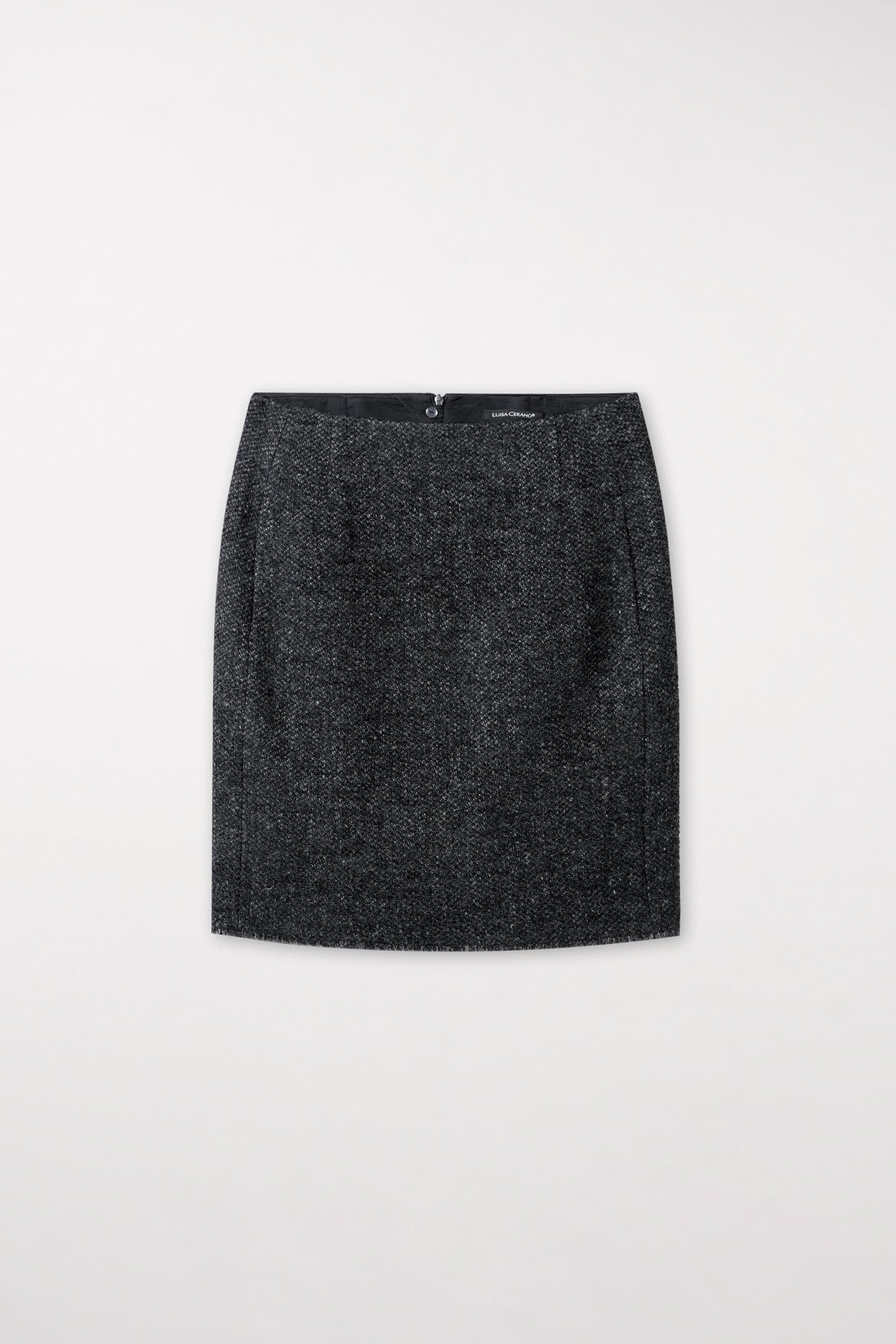 Mini Skirt in Two-tone Tweed
